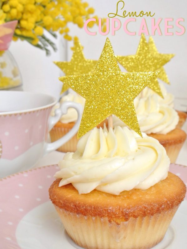 Cupcakes “stelle” al limone