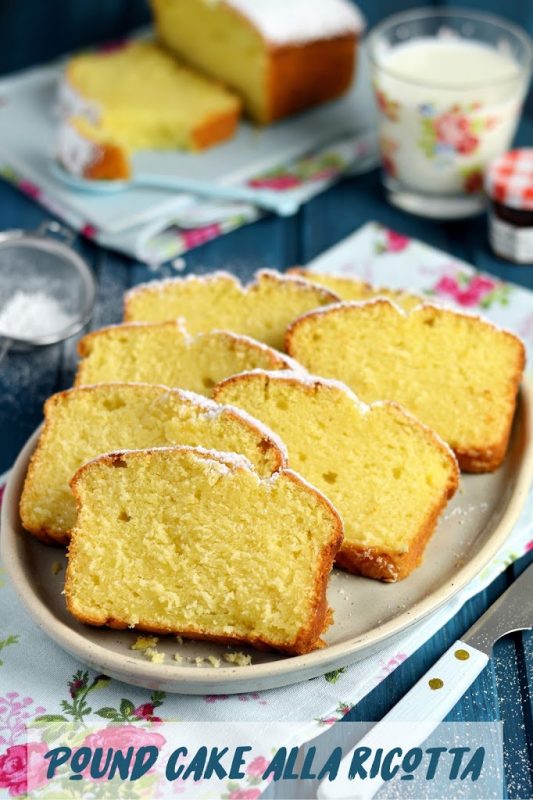 Pound cake alla ricotta