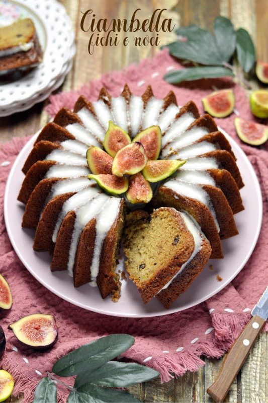 Ciambella fichi e noci