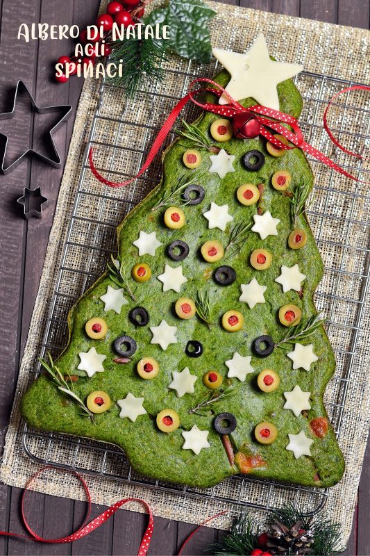 Albero di Natale agli spinaci