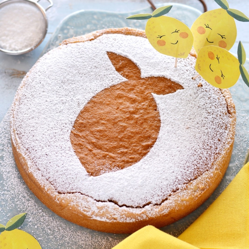 Torta “tre strati” al limone