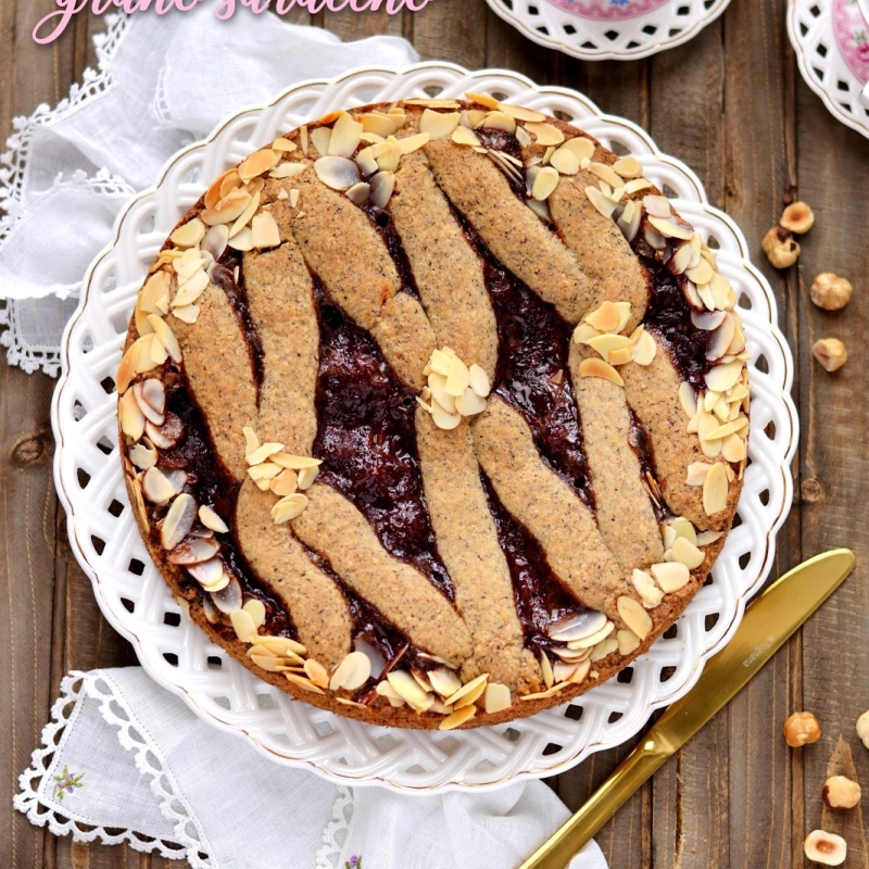 Crostata morbida al grano saraceno