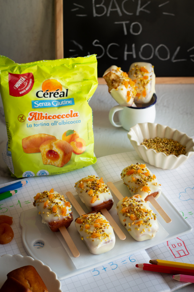 Albicoccole cheesecake pops