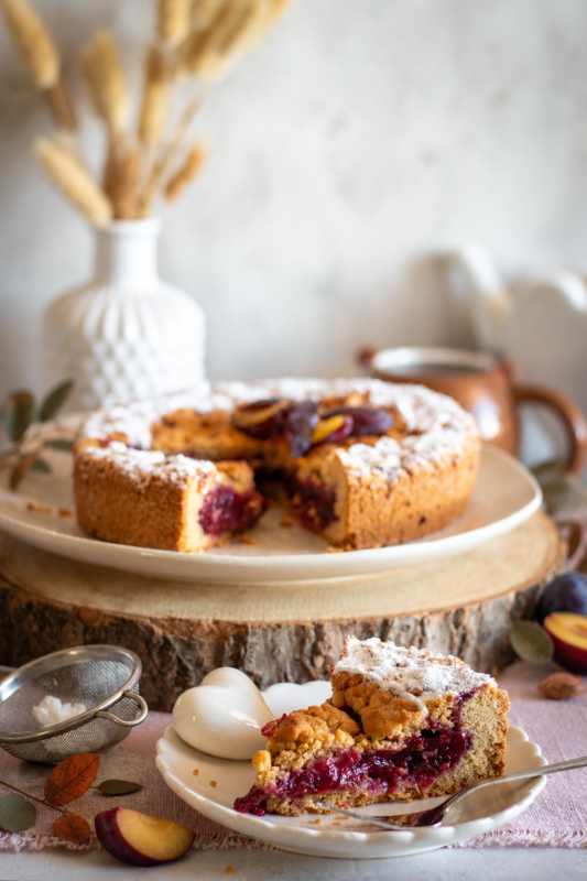 Crostata rustica alle prugne