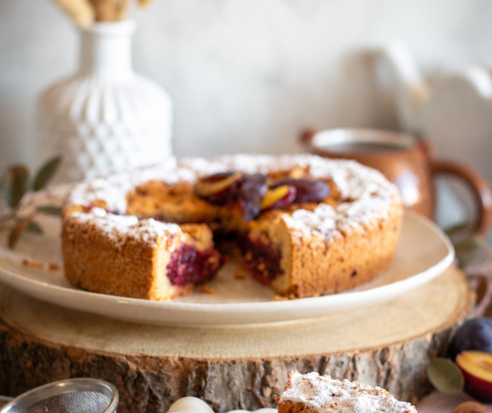 Crostata rustica alle prugne